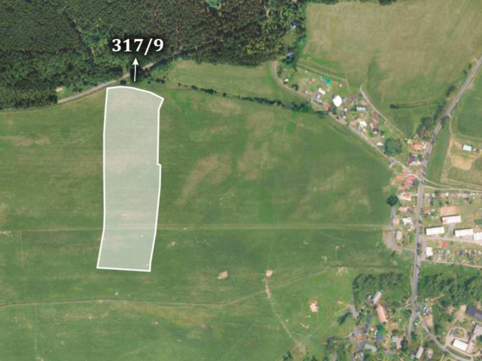 Prodej zemědělské půdy 12061 m², Toužim