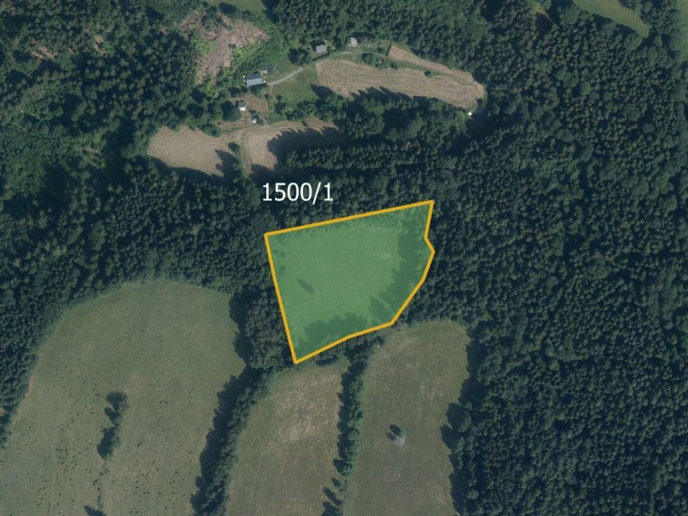 Prodej louky 18439 m², Jindřichov