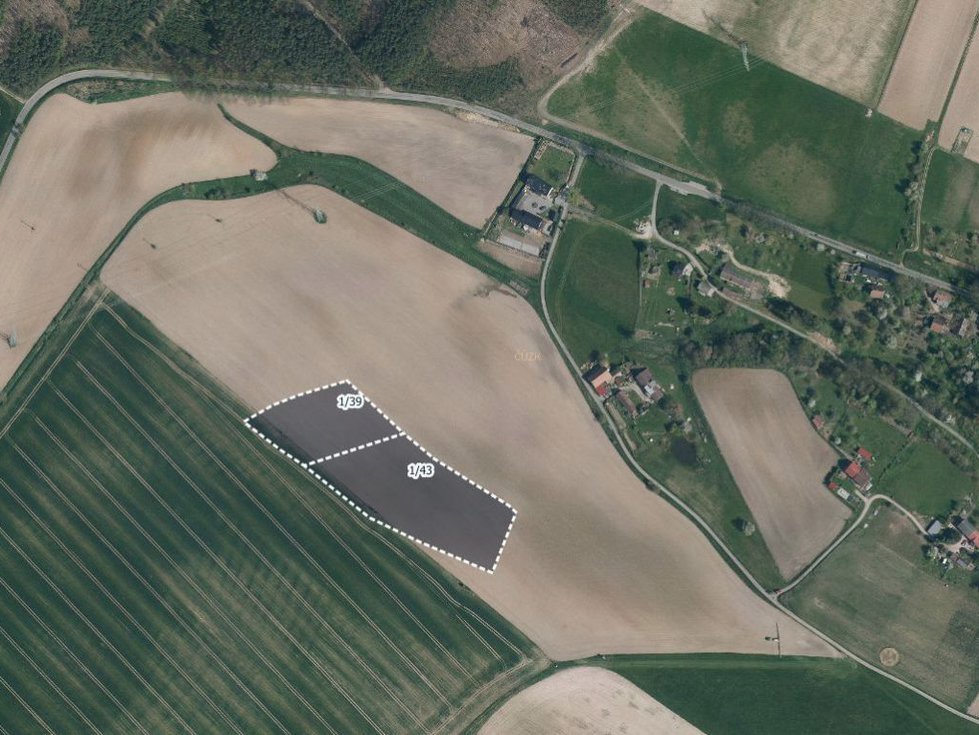 Prodej zemědělské půdy 13544 m², Bítouchov