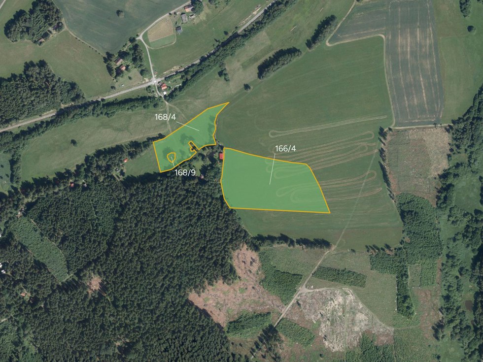 Prodej zemědělské půdy 33347 m², Ždírec nad Doubravou