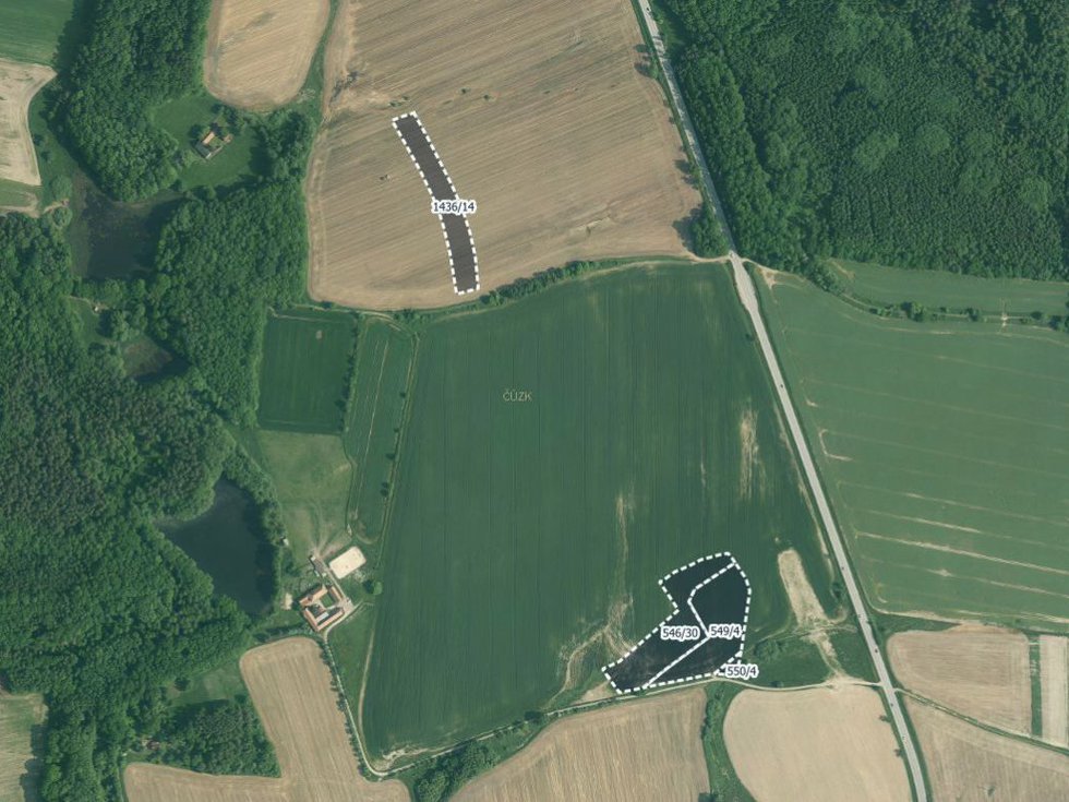 Prodej zemědělské půdy 8385 m², Olešník