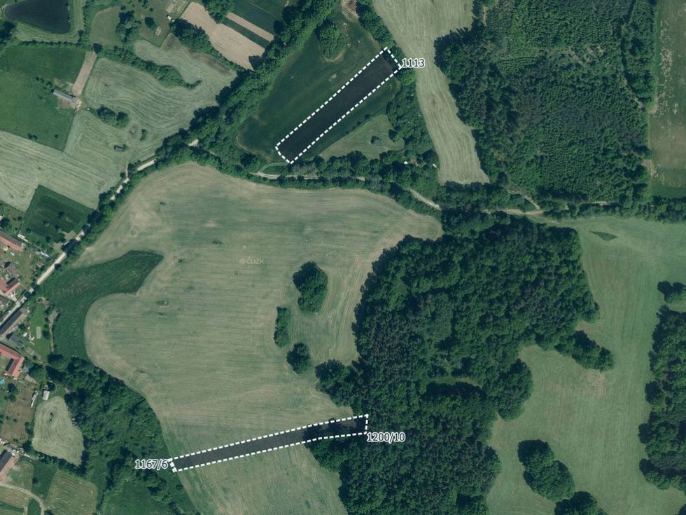 Prodej zemědělské půdy 6545 m², Slatina