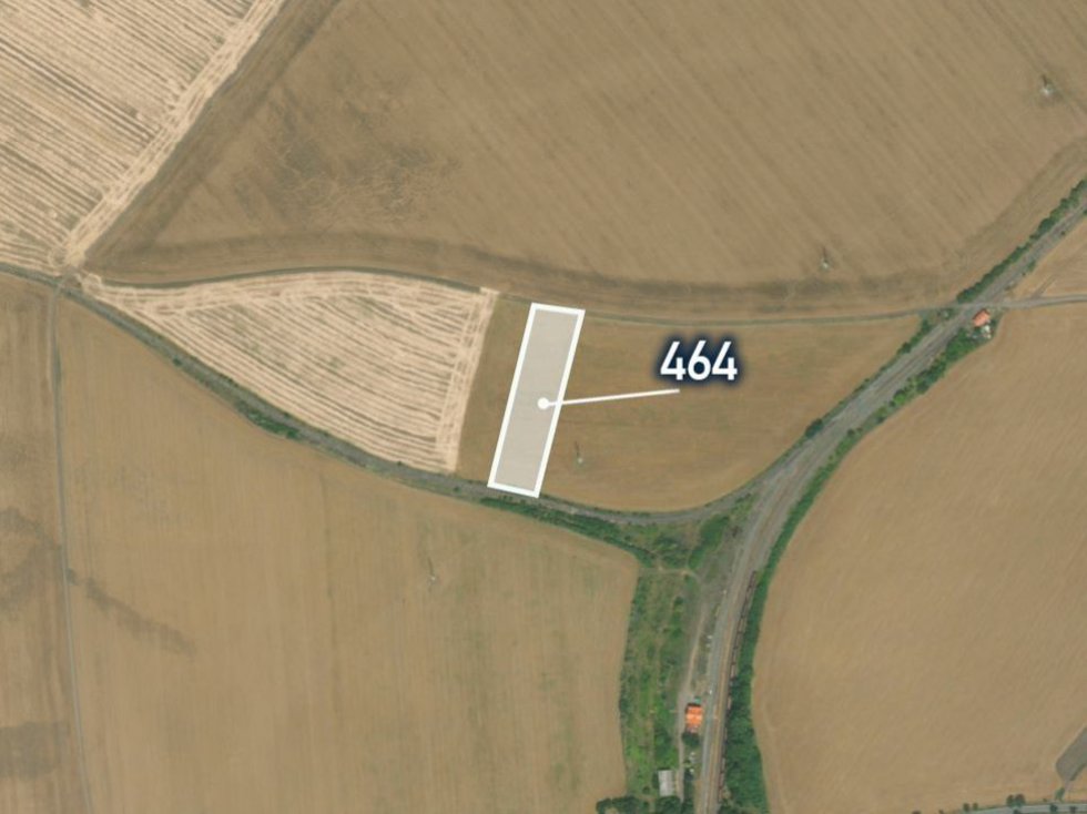 Prodej zemědělské půdy 7120 m², Podbořany