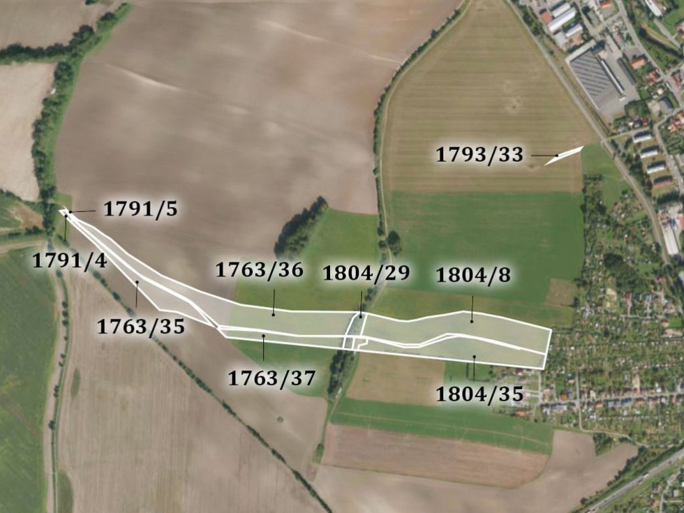 Prodej zemědělské půdy 20872 m², Šenov u Nového Jičína