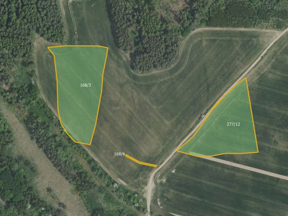 Prodej zemědělské půdy 67998 m², Lešetice