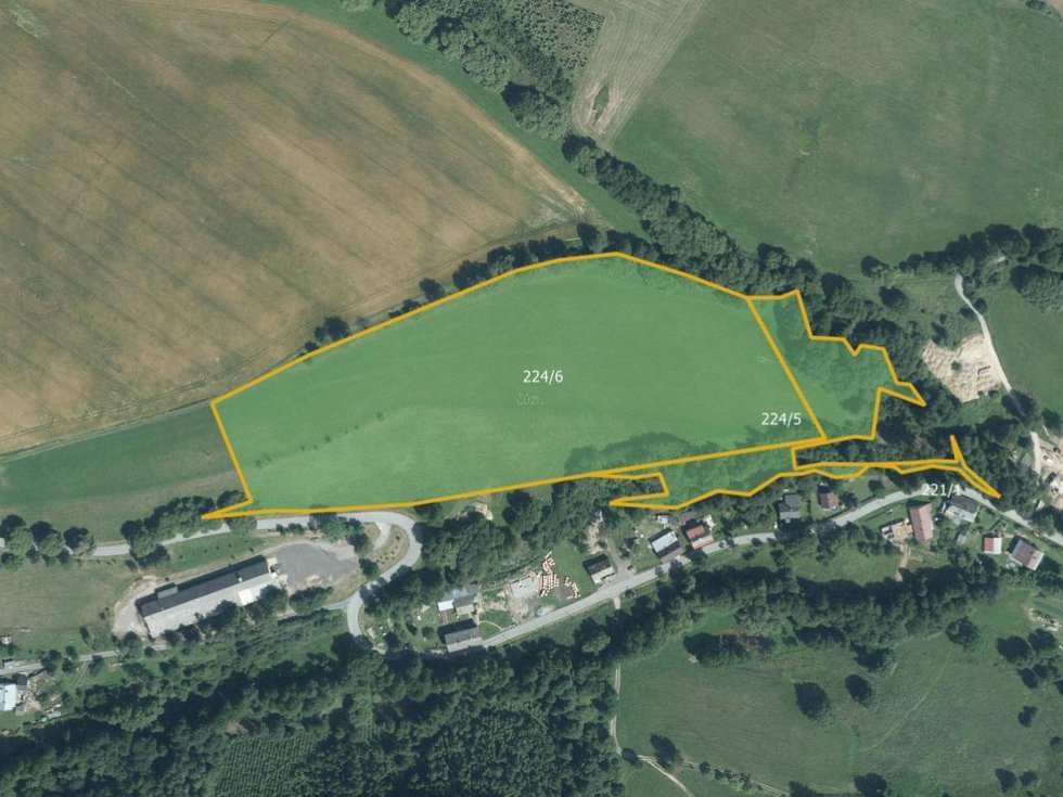 Prodej louky 40435 m², Sněžné