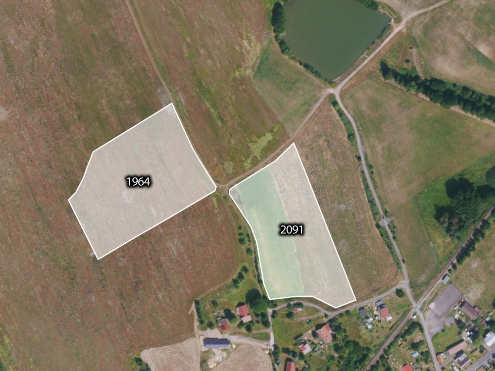 Prodej zemědělské půdy 33823 m², Dolní Habartice