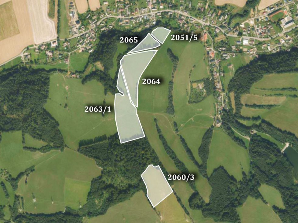 Prodej zemědělské půdy 102892 m², Hrabišín