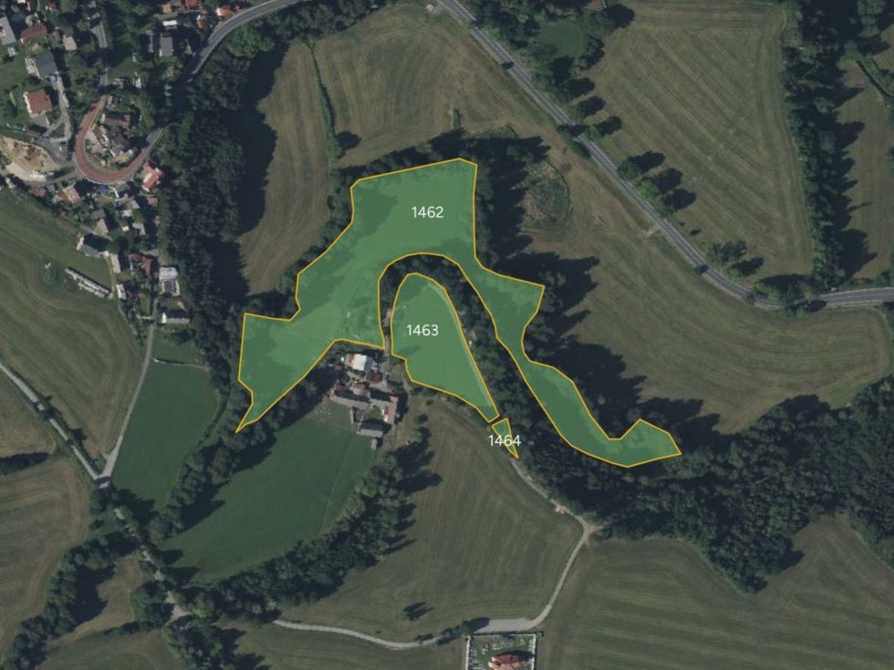 Prodej louky 12590 m², Stříbrné Hory