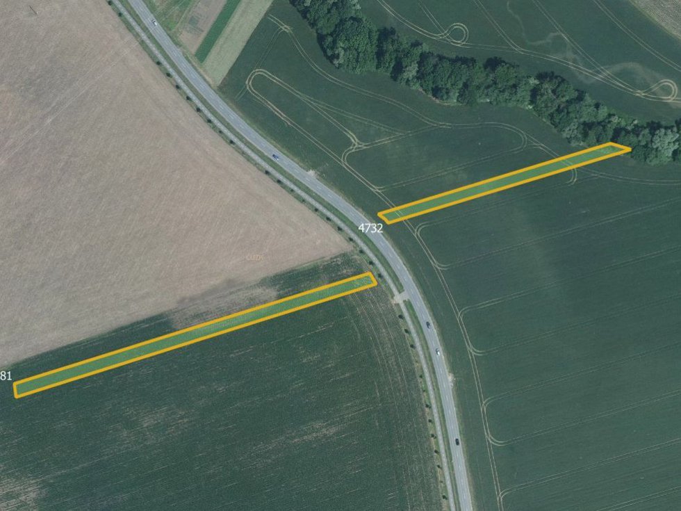 Prodej zemědělské půdy 4104 m², Slavkov
