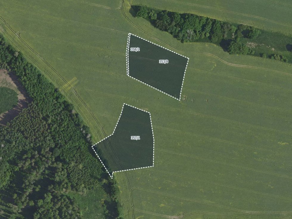Prodej zemědělské půdy 47657 m², Výžerky