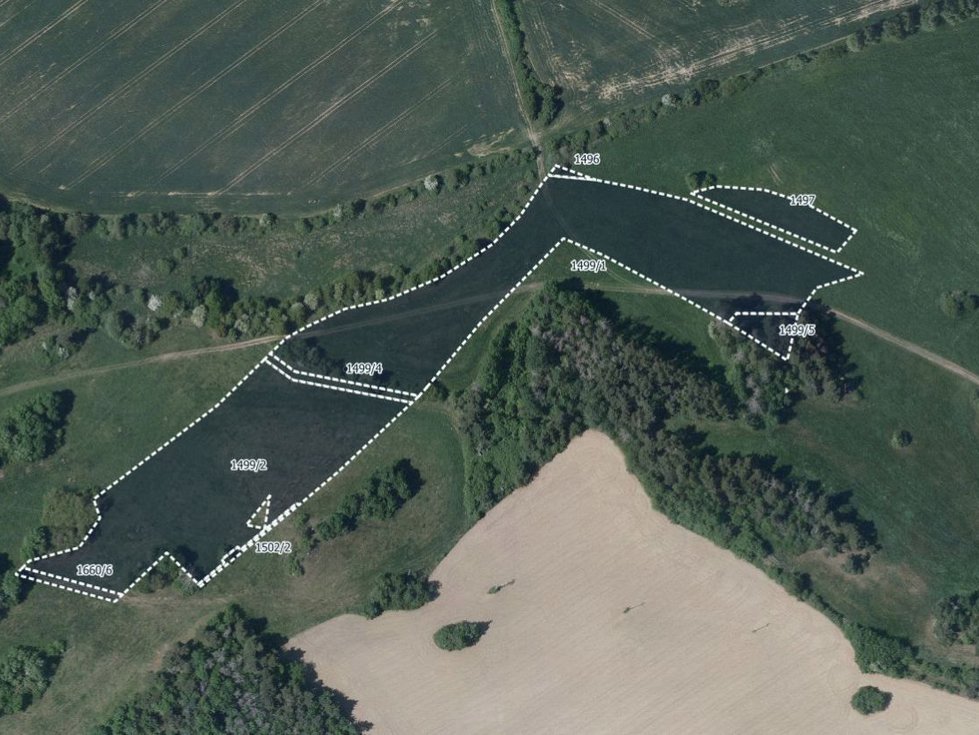 Prodej zemědělské půdy 22902 m², Hroznatín