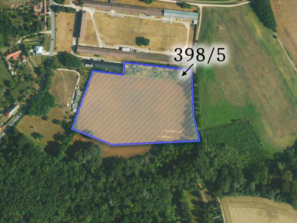 Prodej komerčního pozemku 27493 m², Milotice