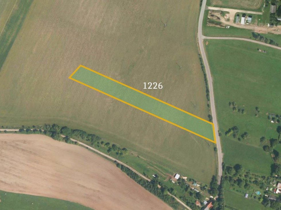 Prodej zemědělské půdy 15580 m², Lanžov