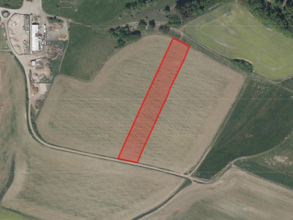Prodej zemědělské půdy 10475 m², Lázně Bělohrad