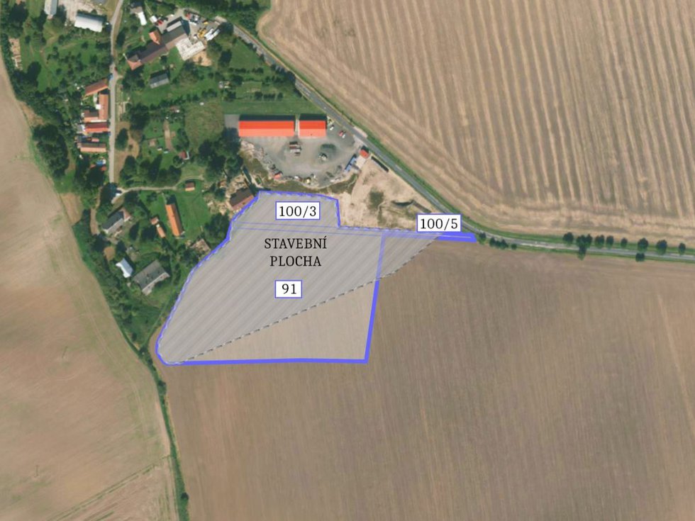 Prodej komerčního pozemku 11081 m², Jičín