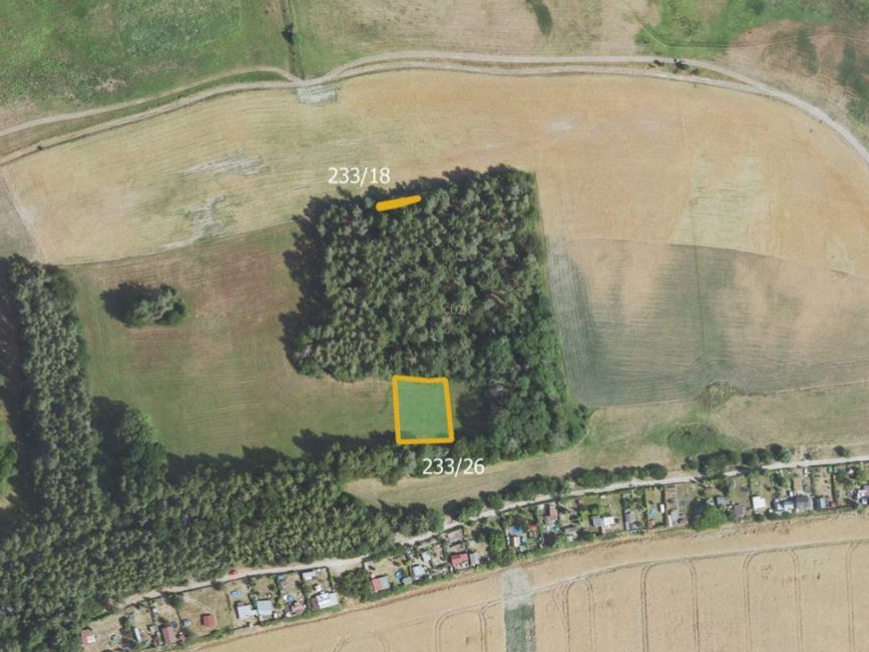 Prodej zemědělské půdy 1129 m², Stochov