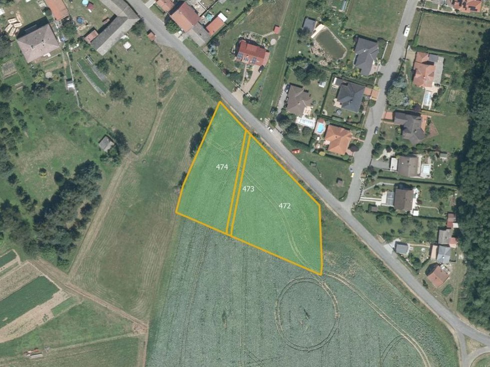Prodej zemědělské půdy 10311 m², Sobíšky