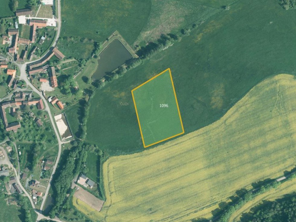 Prodej louky 10066 m², Kuřimany