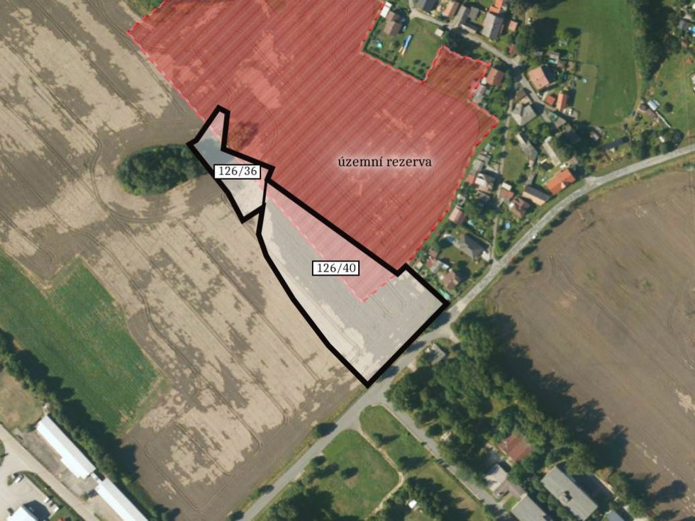 Prodej stavební parcely 12196 m², Havlíčkův Brod