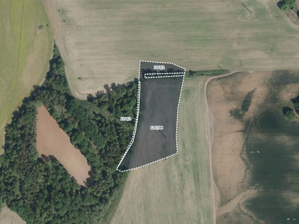 Prodej zemědělské půdy 4958 m², Lázně Bohdaneč