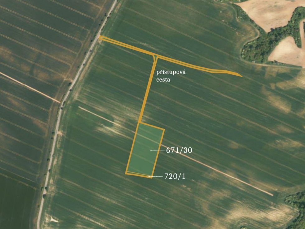 Prodej zemědělské půdy 10208 m², Horní Slivno