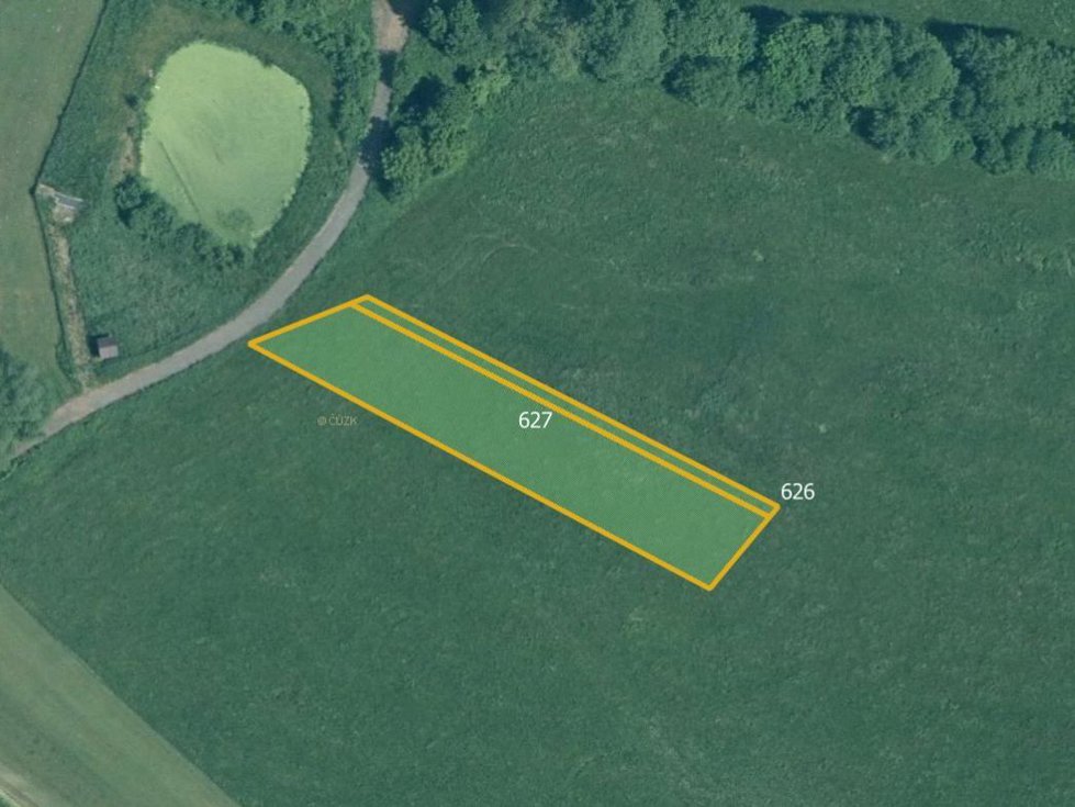Prodej louky 4942 m², Strašice