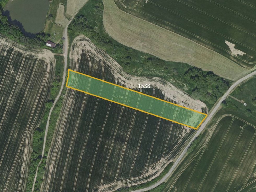 Prodej zemědělské půdy 2635 m², Chotýšany