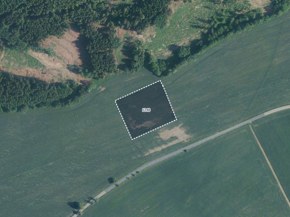 Prodej zemědělské půdy 4081 m², Senetářov