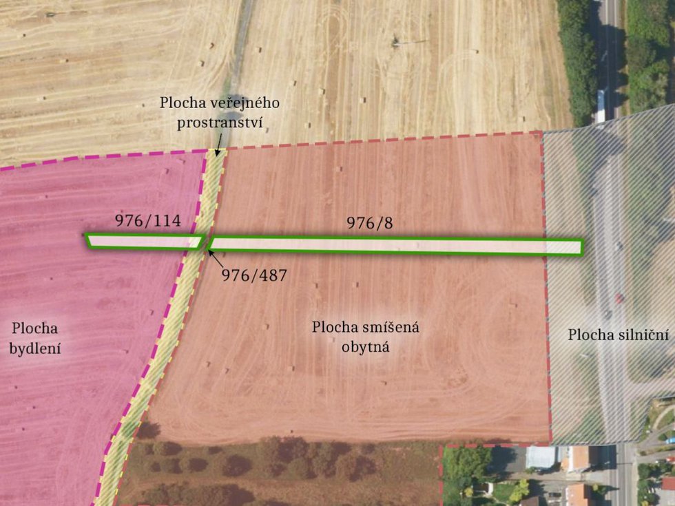 Prodej stavební parcely 1067 m², Lipůvka