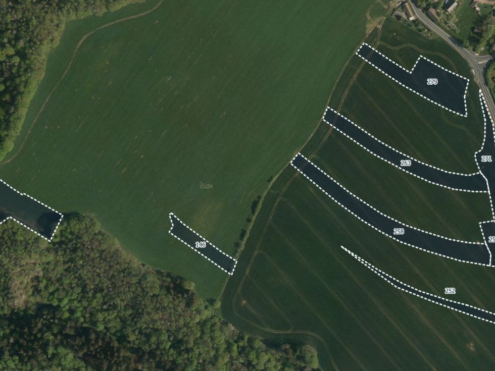 Prodej zemědělské půdy 41424 m², Třemošnice