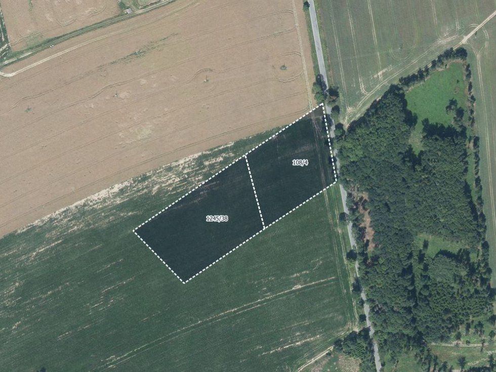 Prodej zemědělské půdy 4703 m², Přibyslav