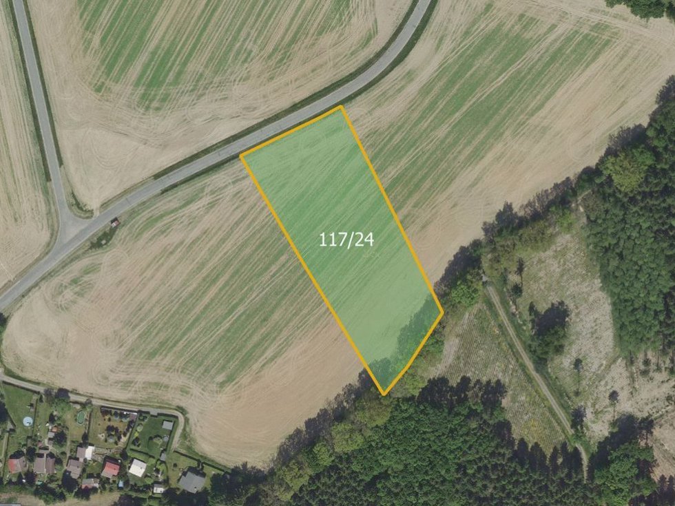 Prodej zemědělské půdy 8320 m², Zbýšov