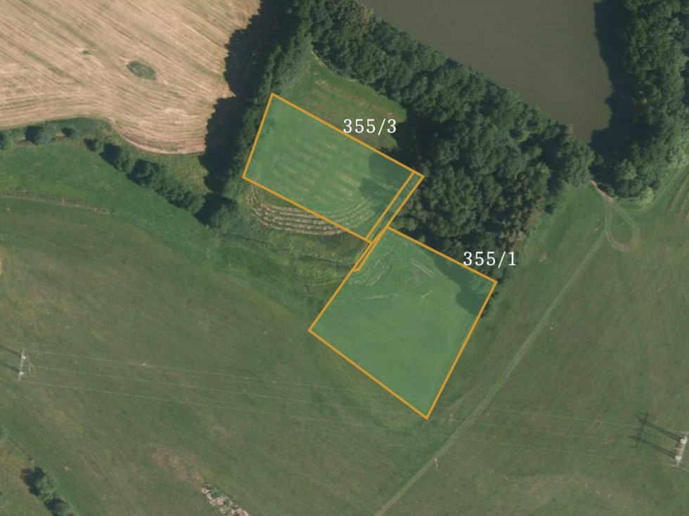 Prodej louky 17243 m², Hvožďany