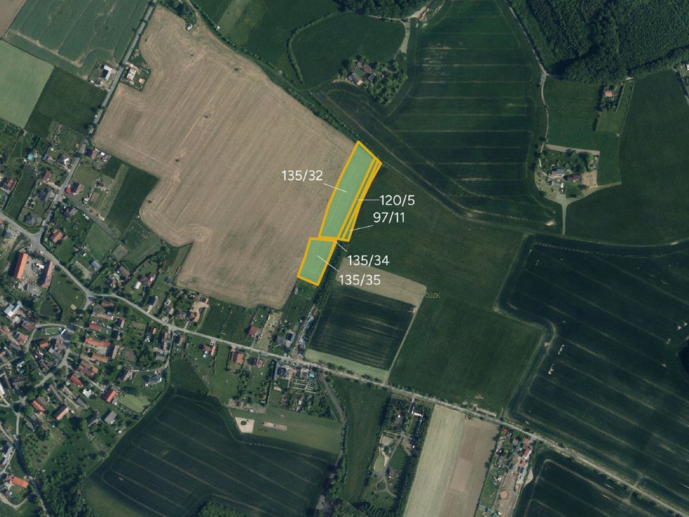 Prodej zemědělské půdy 10239 m², Kobylnice