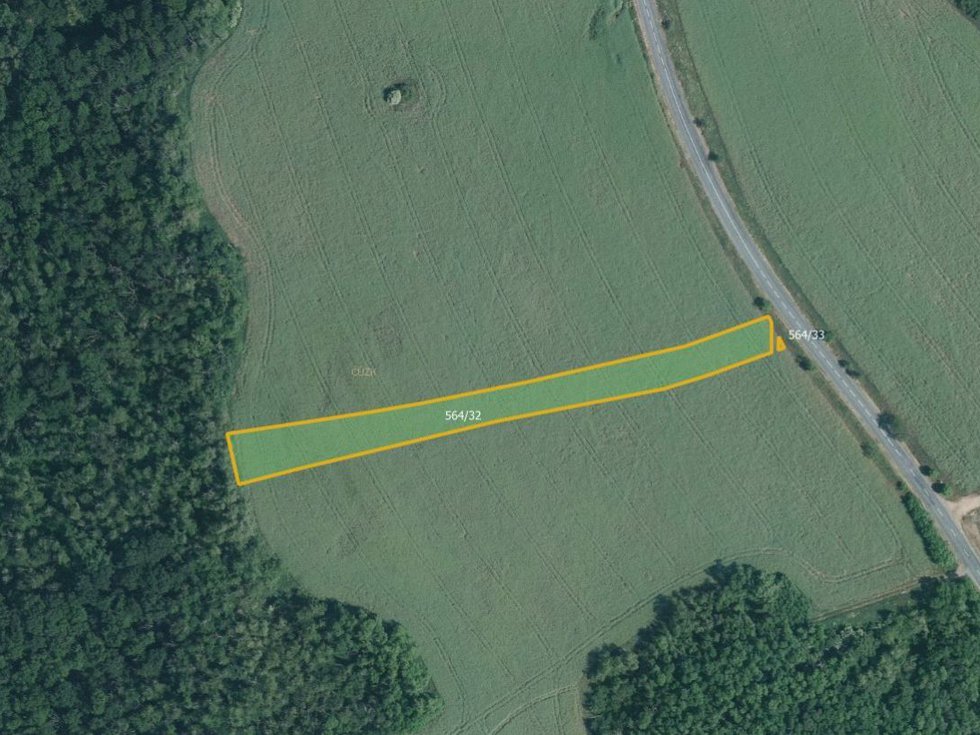 Prodej zemědělské půdy 5076 m², Hlína