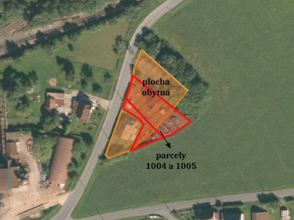 Prodej stavební parcely 483 m², Hradec-Nová Ves