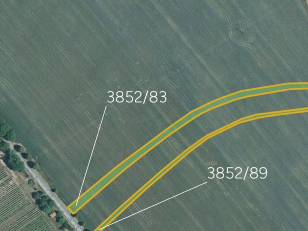 Prodej zemědělské půdy 3611 m², Dolní Bojanovice