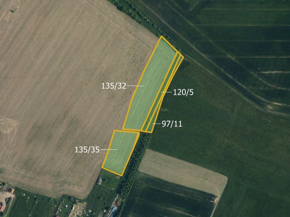 Prodej zemědělské půdy 55465 m², Kobylnice