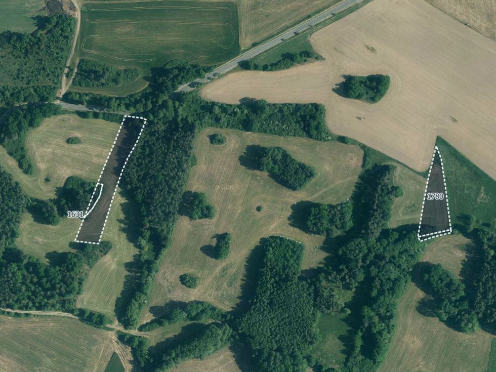 Prodej zemědělské půdy 9265 m², Slatina