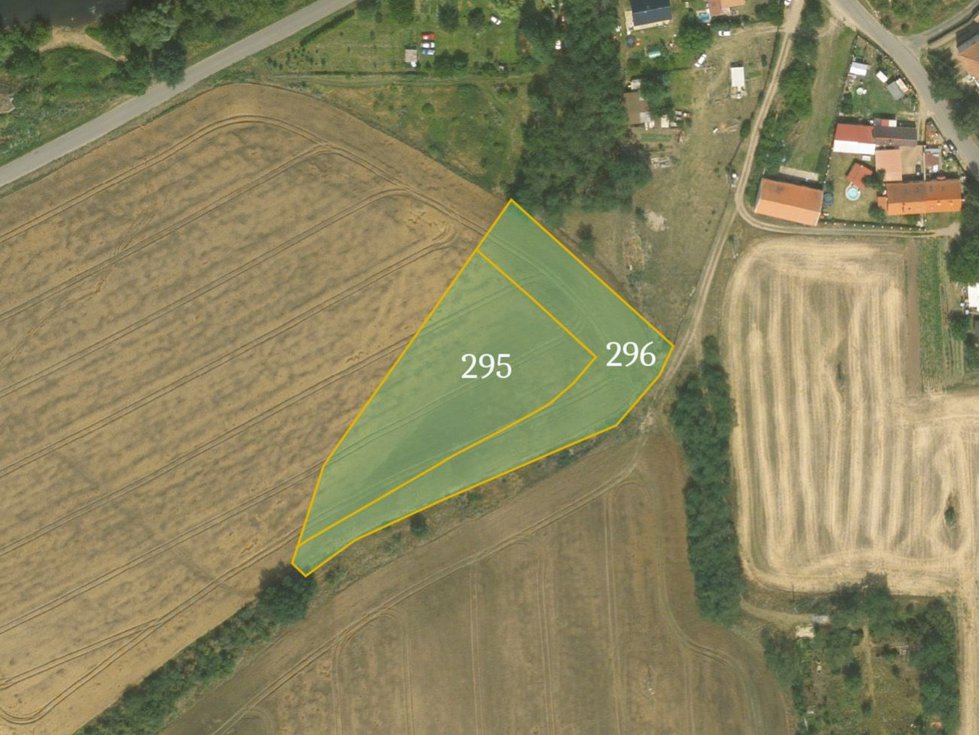 Prodej zemědělské půdy 6727 m², Postoloprty