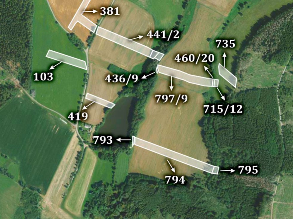 Prodej zemědělské půdy 15091 m², Želetava