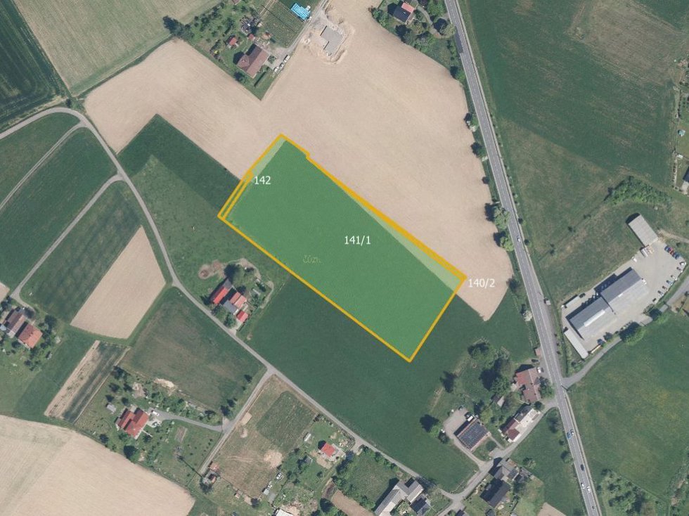 Prodej zemědělské půdy 13960 m², Třinec