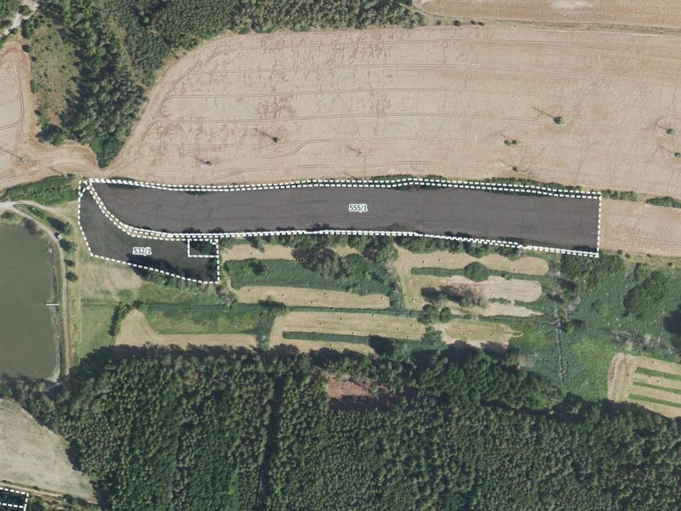 Prodej zemědělské půdy 19150 m², Olešná