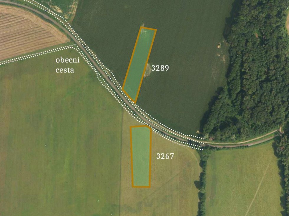 Prodej zemědělské půdy 20790 m², Osíčko