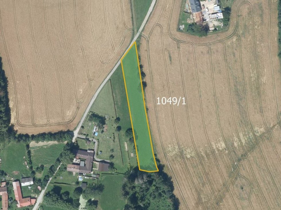 Prodej zemědělské půdy 2628 m², Úsobí