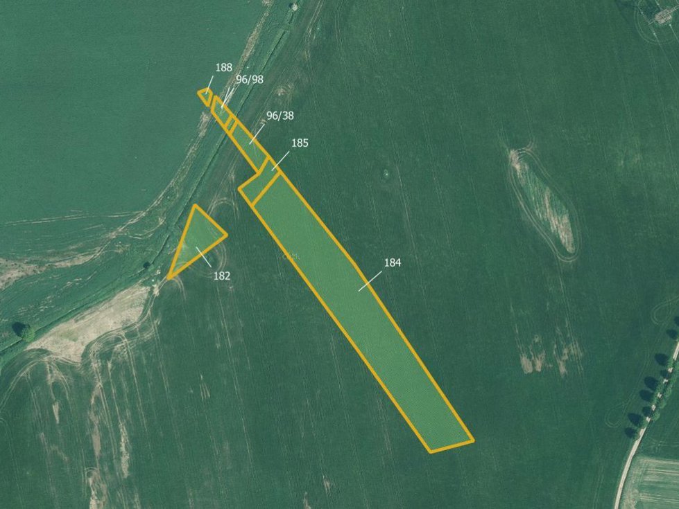 Prodej zemědělské půdy 12322 m², Strakonice