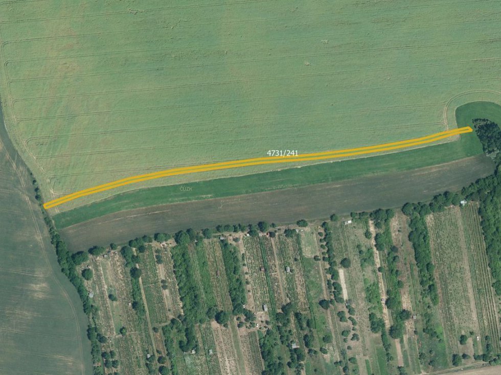 Prodej zemědělské půdy 2714 m², Vracov