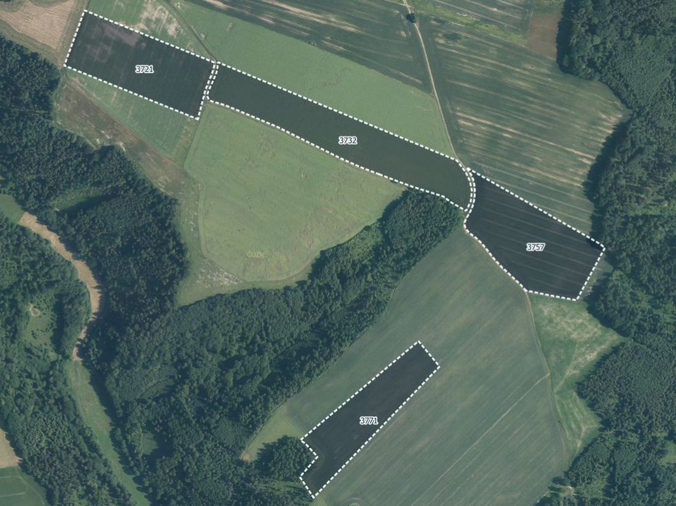 Prodej zemědělské půdy 135514 m², Jindřichov