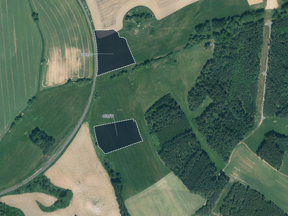 Prodej zemědělské půdy 22980 m², Žihle